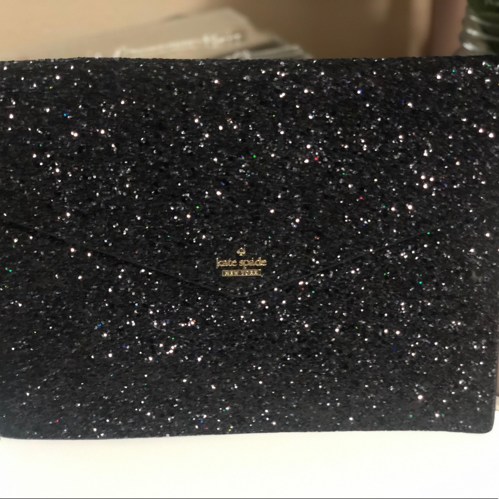 Kate Spade Glitter Envelope Clutch